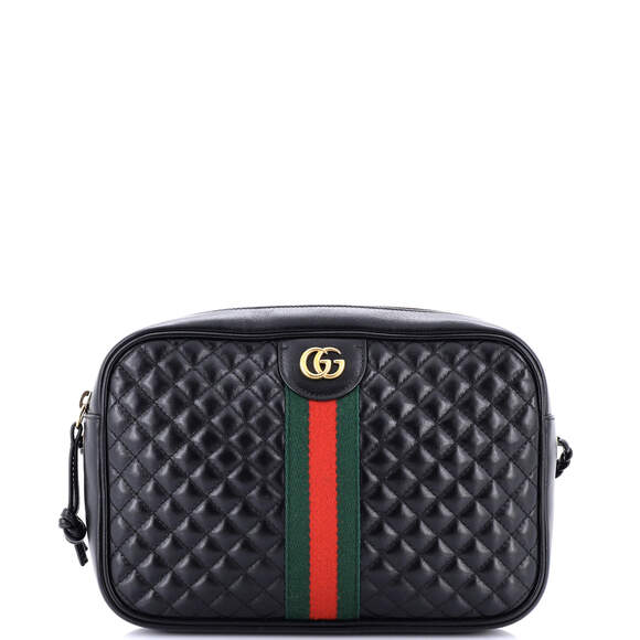 Gucci Trapuntata Camera Bag Quilted #184850G10B - Picture 1 of 7